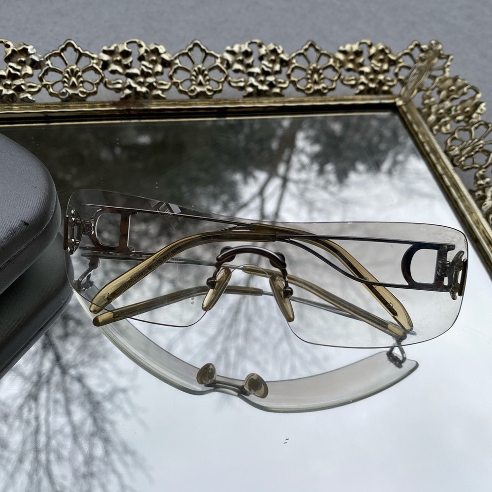 COPY - miss diorella/n 22ghy 125 clear rimless su…